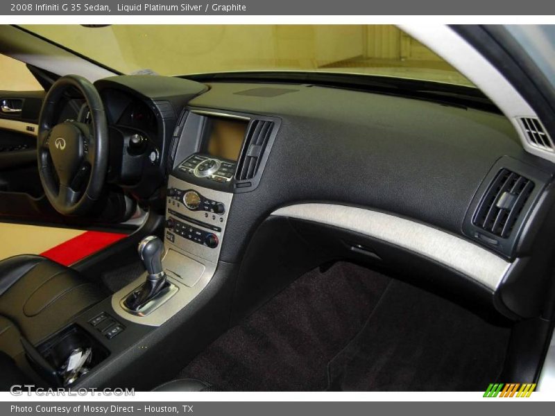 Liquid Platinum Silver / Graphite 2008 Infiniti G 35 Sedan