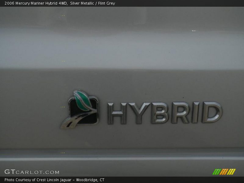 Silver Metallic / Flint Grey 2006 Mercury Mariner Hybrid 4WD