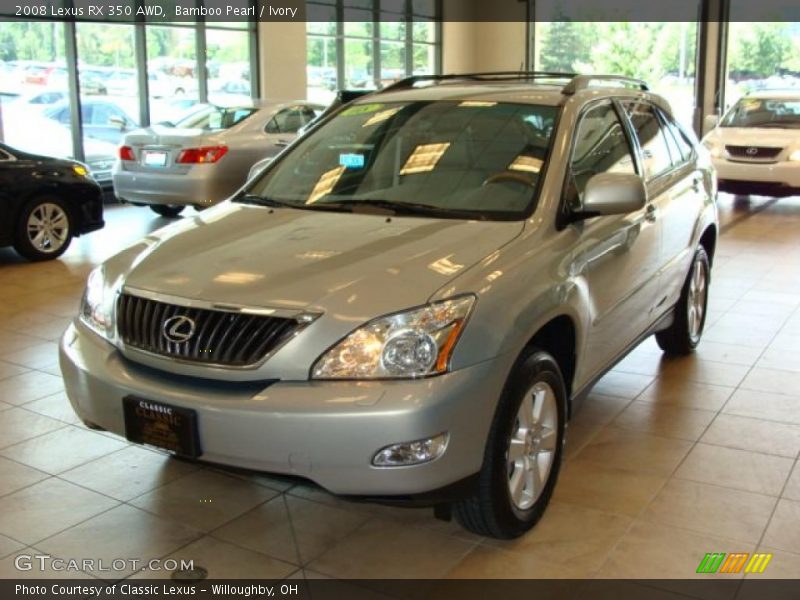 Bamboo Pearl / Ivory 2008 Lexus RX 350 AWD