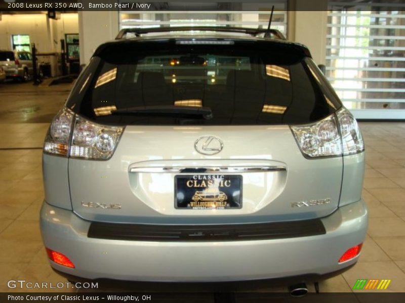 Bamboo Pearl / Ivory 2008 Lexus RX 350 AWD