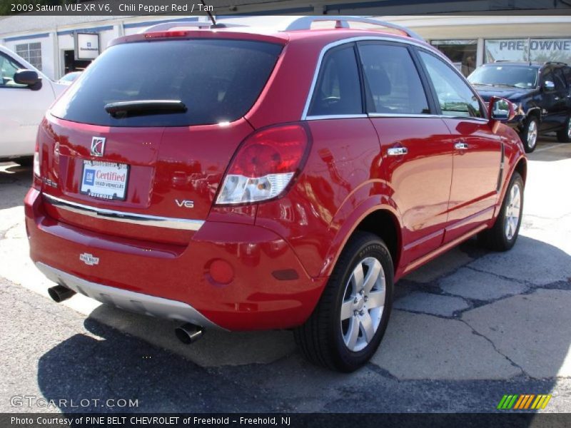 Chili Pepper Red / Tan 2009 Saturn VUE XR V6