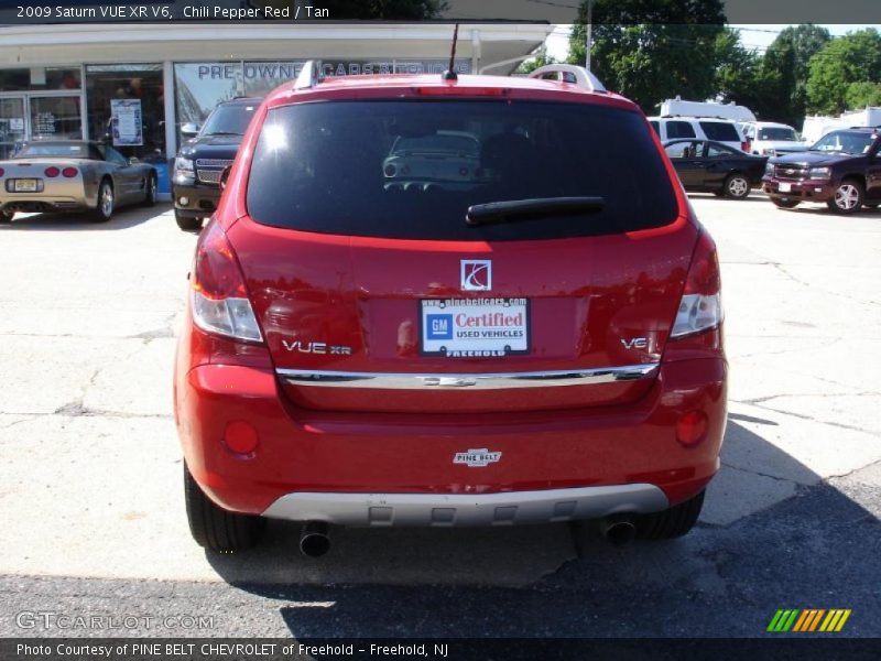 Chili Pepper Red / Tan 2009 Saturn VUE XR V6
