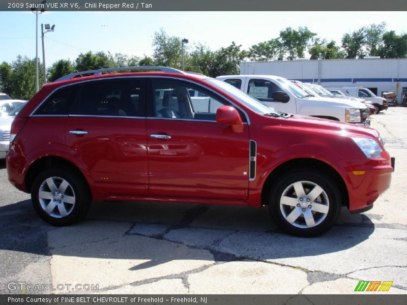 Chili Pepper Red / Tan 2009 Saturn VUE XR V6