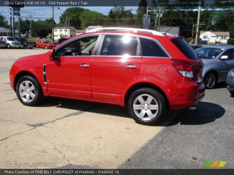 Chili Pepper Red / Tan 2009 Saturn VUE XR V6