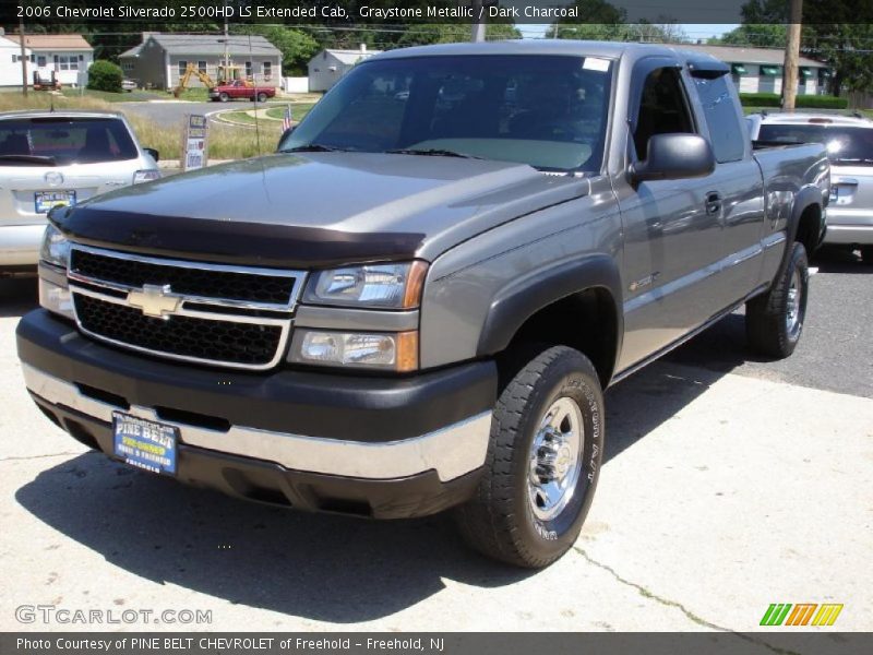 Graystone Metallic / Dark Charcoal 2006 Chevrolet Silverado 2500HD LS Extended Cab