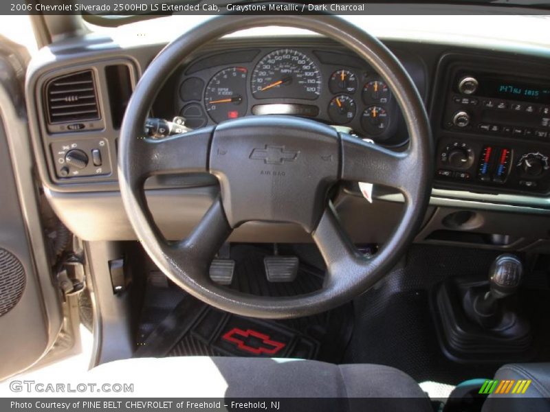 Graystone Metallic / Dark Charcoal 2006 Chevrolet Silverado 2500HD LS Extended Cab