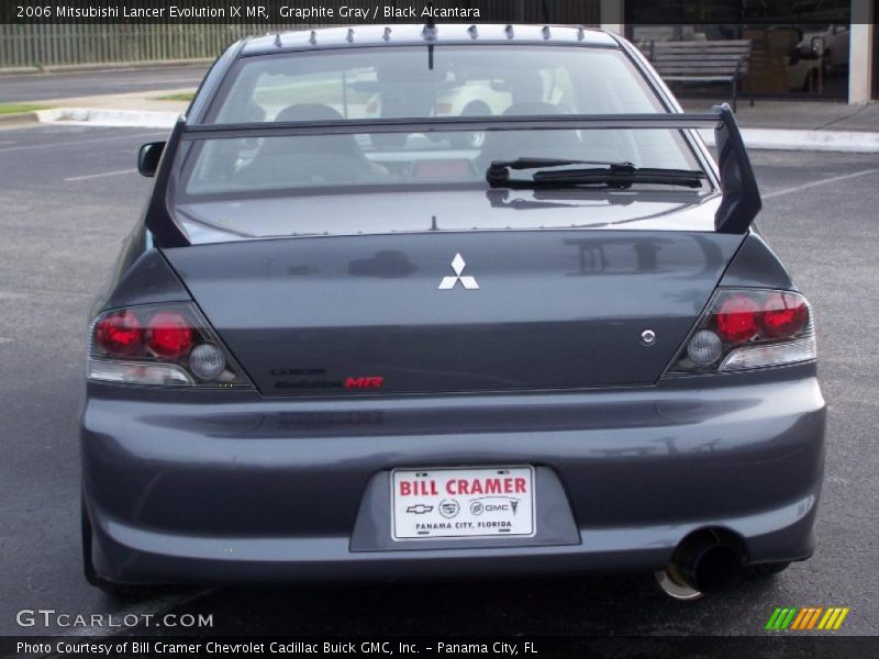 Graphite Gray / Black Alcantara 2006 Mitsubishi Lancer Evolution IX MR