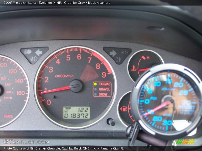 Graphite Gray / Black Alcantara 2006 Mitsubishi Lancer Evolution IX MR