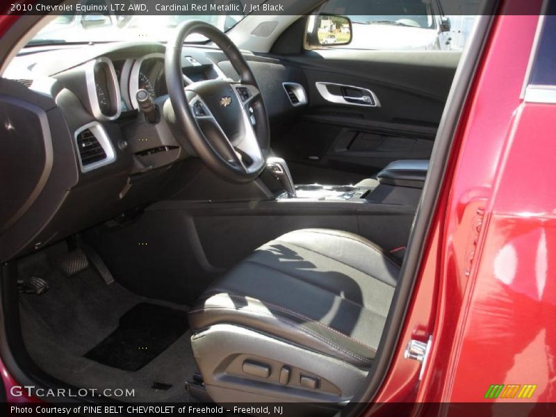 Cardinal Red Metallic / Jet Black 2010 Chevrolet Equinox LTZ AWD