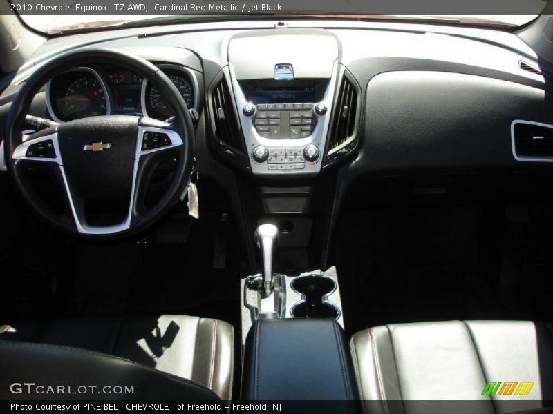 Cardinal Red Metallic / Jet Black 2010 Chevrolet Equinox LTZ AWD