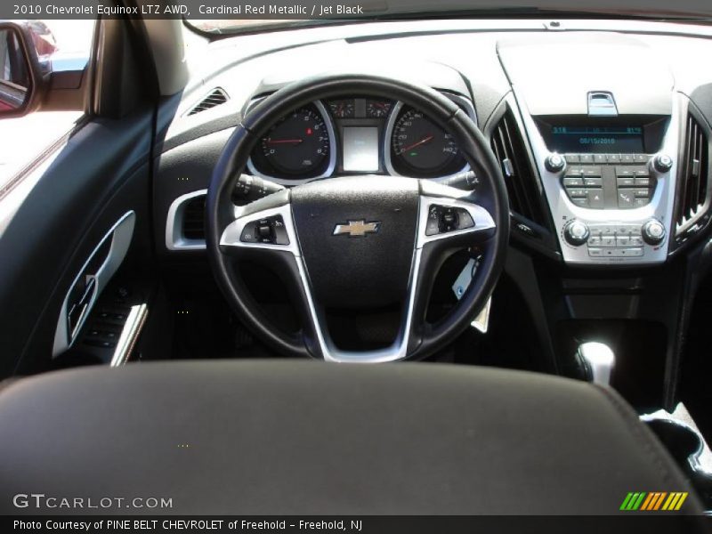 Cardinal Red Metallic / Jet Black 2010 Chevrolet Equinox LTZ AWD