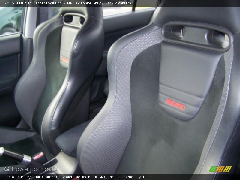 Graphite Gray / Black Alcantara 2006 Mitsubishi Lancer Evolution IX MR