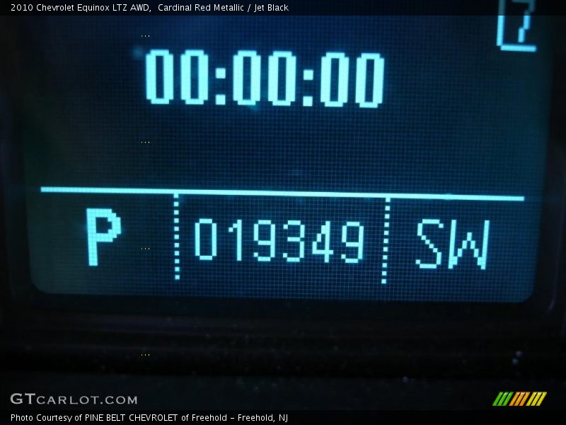 Cardinal Red Metallic / Jet Black 2010 Chevrolet Equinox LTZ AWD