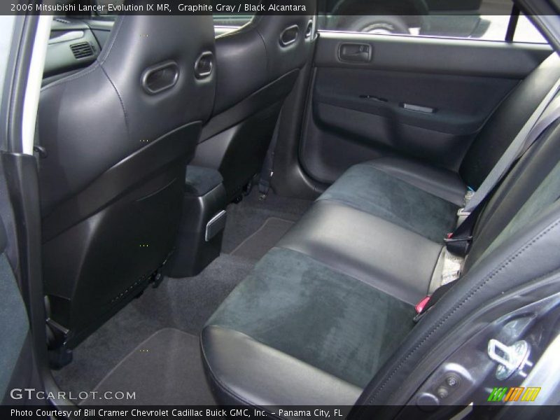Graphite Gray / Black Alcantara 2006 Mitsubishi Lancer Evolution IX MR