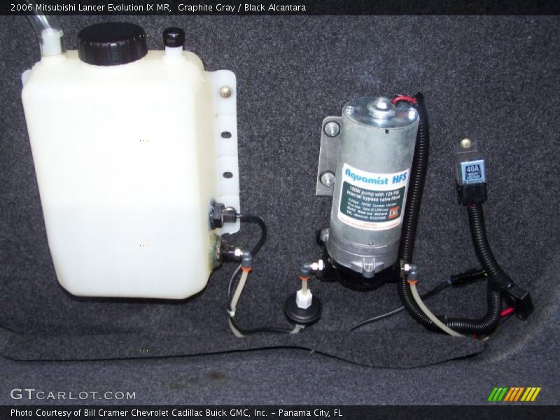Graphite Gray / Black Alcantara 2006 Mitsubishi Lancer Evolution IX MR