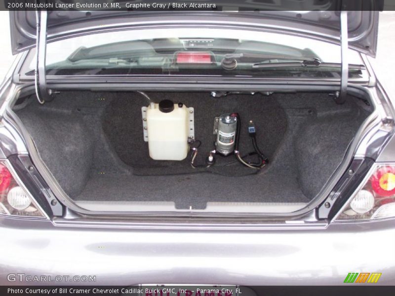 Graphite Gray / Black Alcantara 2006 Mitsubishi Lancer Evolution IX MR