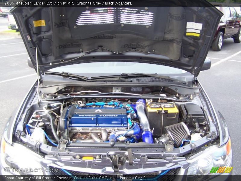 Graphite Gray / Black Alcantara 2006 Mitsubishi Lancer Evolution IX MR