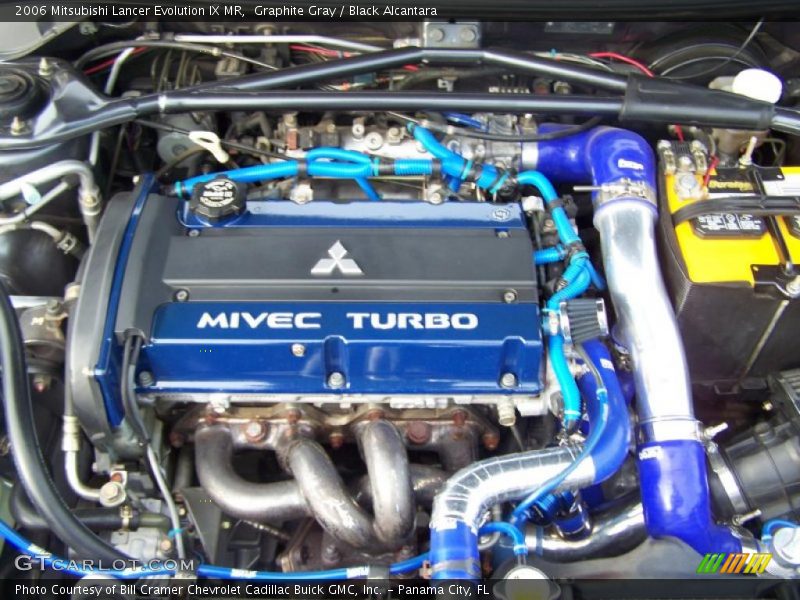 Graphite Gray / Black Alcantara 2006 Mitsubishi Lancer Evolution IX MR