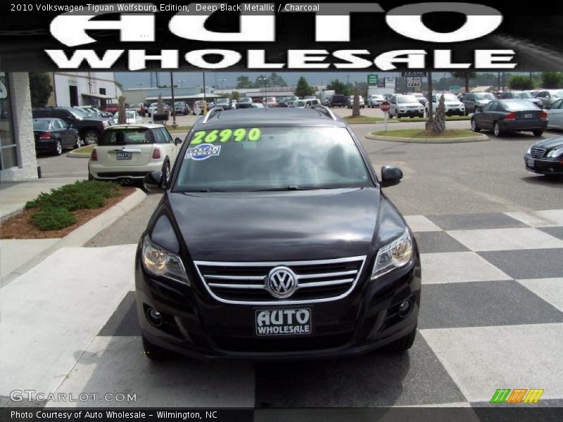 Deep Black Metallic / Charcoal 2010 Volkswagen Tiguan Wolfsburg Edition