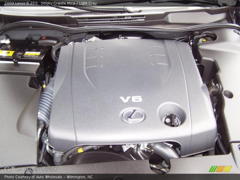 Smoky Granite Mica / Light Gray 2009 Lexus IS 250