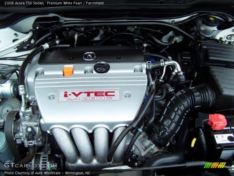 Premium White Pearl / Parchment 2008 Acura TSX Sedan