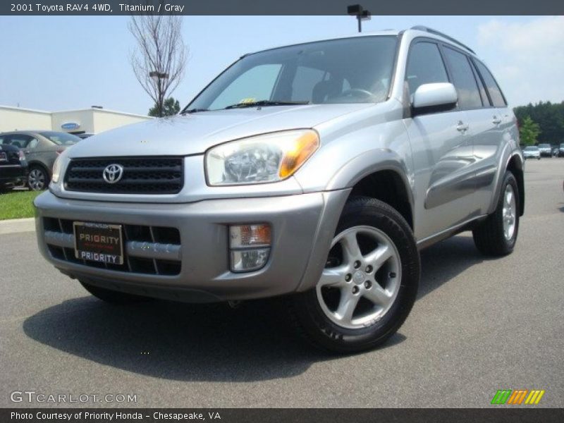 Titanium / Gray 2001 Toyota RAV4 4WD