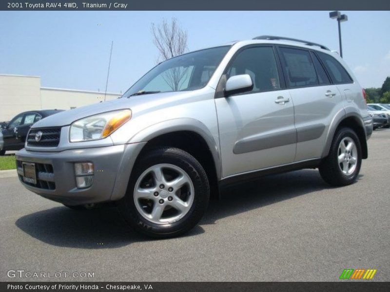 Titanium / Gray 2001 Toyota RAV4 4WD