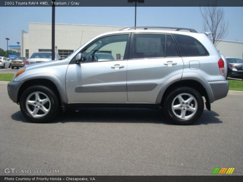Titanium / Gray 2001 Toyota RAV4 4WD