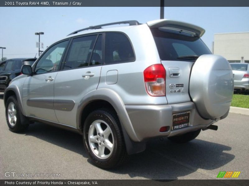 Titanium / Gray 2001 Toyota RAV4 4WD
