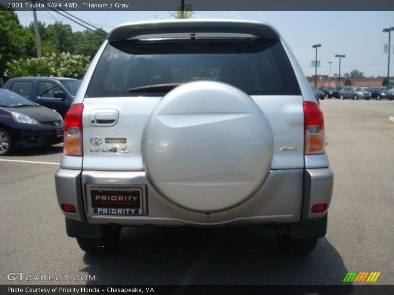 Titanium / Gray 2001 Toyota RAV4 4WD