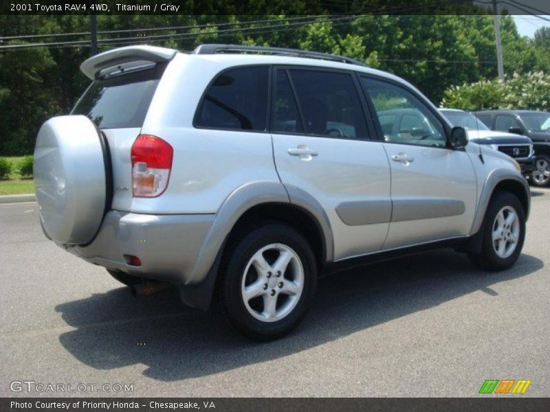 Titanium / Gray 2001 Toyota RAV4 4WD