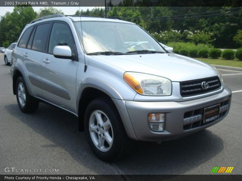 Titanium / Gray 2001 Toyota RAV4 4WD
