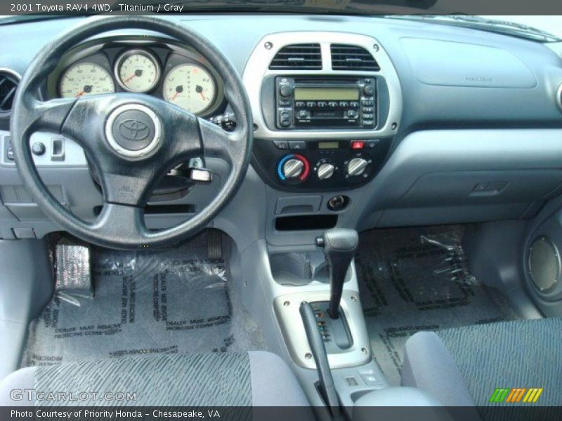 Titanium / Gray 2001 Toyota RAV4 4WD