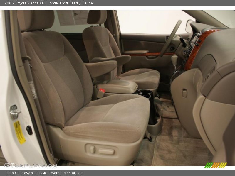 Arctic Frost Pearl / Taupe 2006 Toyota Sienna XLE