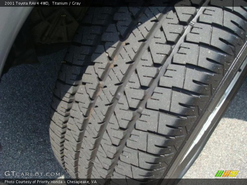 Titanium / Gray 2001 Toyota RAV4 4WD