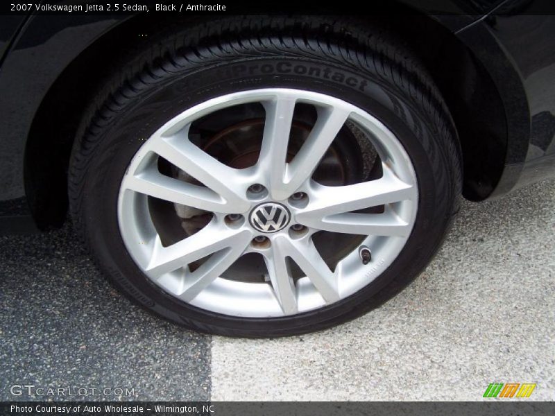 Black / Anthracite 2007 Volkswagen Jetta 2.5 Sedan