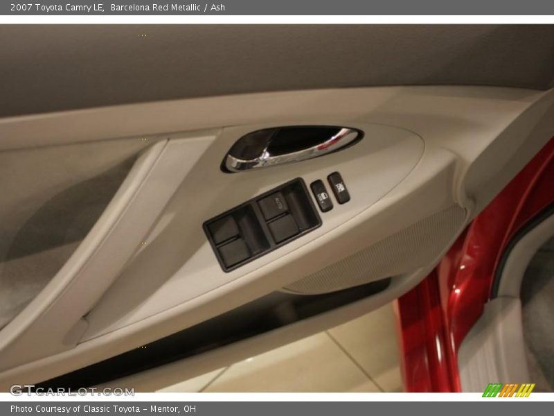 Barcelona Red Metallic / Ash 2007 Toyota Camry LE