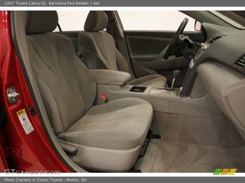 Barcelona Red Metallic / Ash 2007 Toyota Camry LE