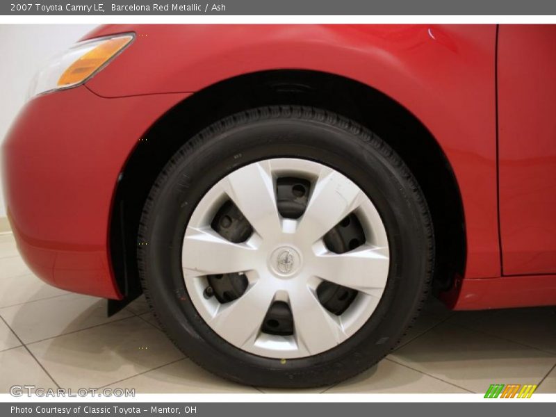 Barcelona Red Metallic / Ash 2007 Toyota Camry LE
