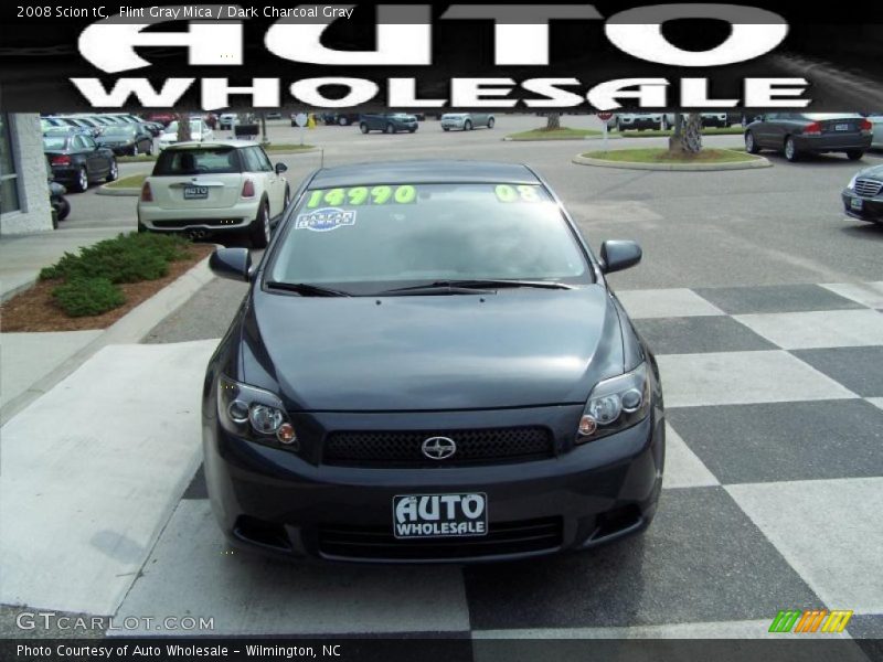Flint Gray Mica / Dark Charcoal Gray 2008 Scion tC