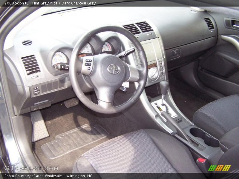 Flint Gray Mica / Dark Charcoal Gray 2008 Scion tC