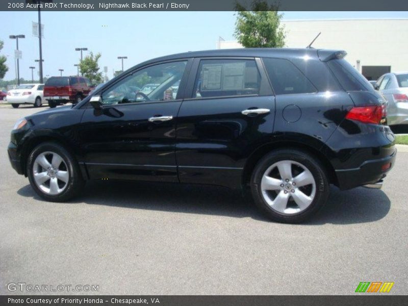 Nighthawk Black Pearl / Ebony 2008 Acura RDX Technology