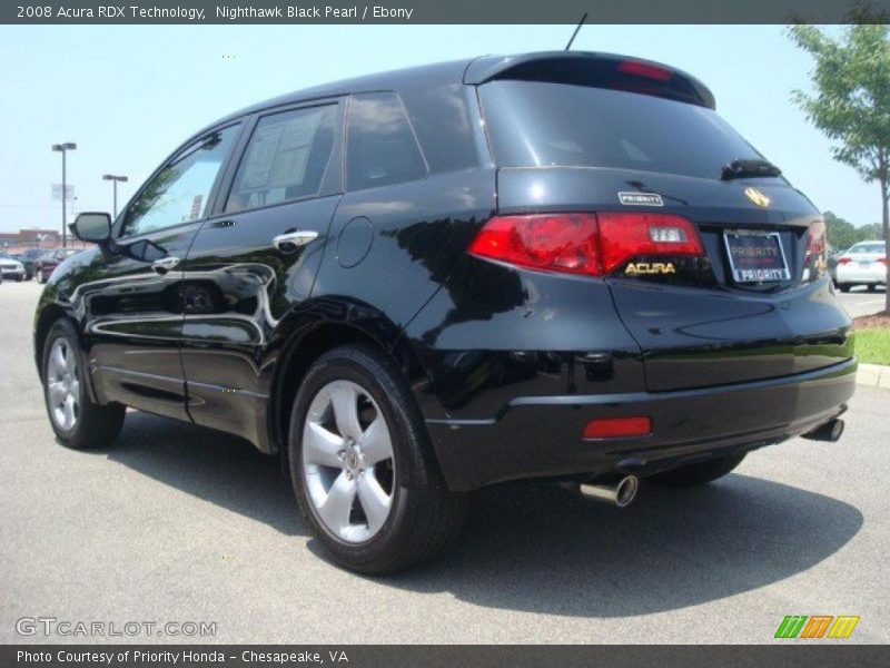 Nighthawk Black Pearl / Ebony 2008 Acura RDX Technology