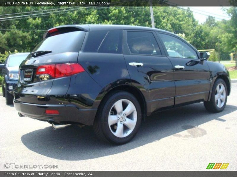 Nighthawk Black Pearl / Ebony 2008 Acura RDX Technology