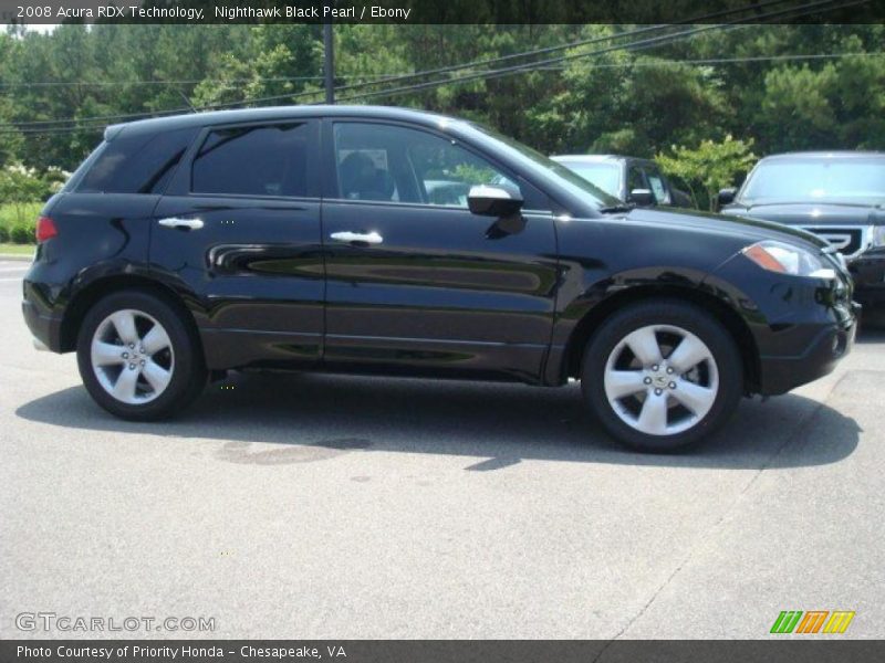 Nighthawk Black Pearl / Ebony 2008 Acura RDX Technology