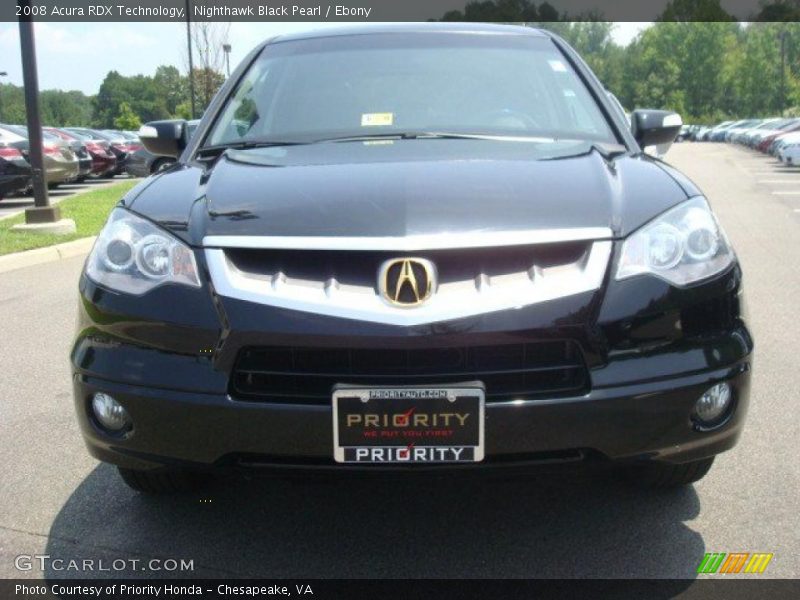 Nighthawk Black Pearl / Ebony 2008 Acura RDX Technology