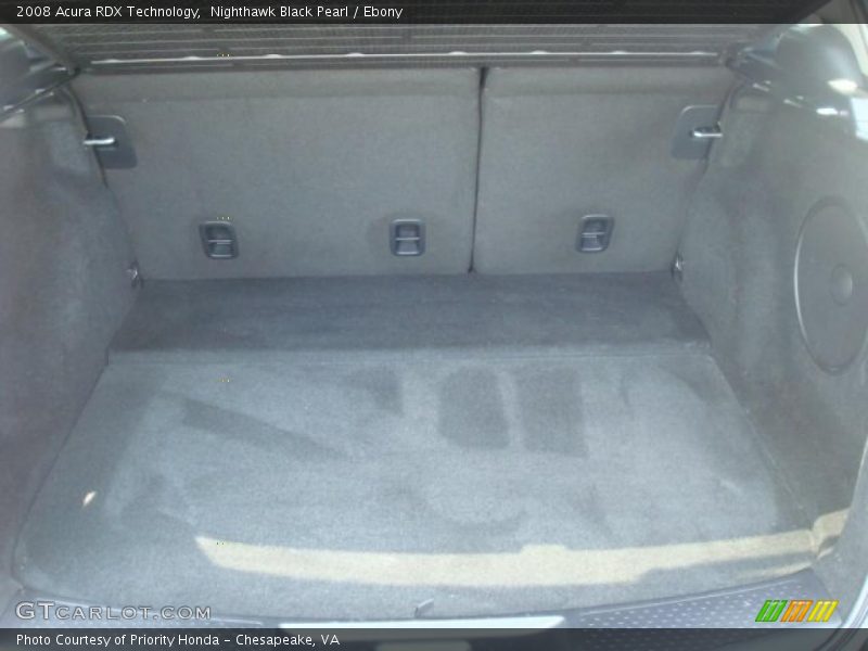 Nighthawk Black Pearl / Ebony 2008 Acura RDX Technology