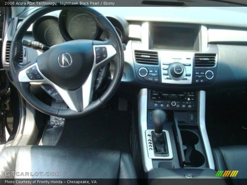 Nighthawk Black Pearl / Ebony 2008 Acura RDX Technology