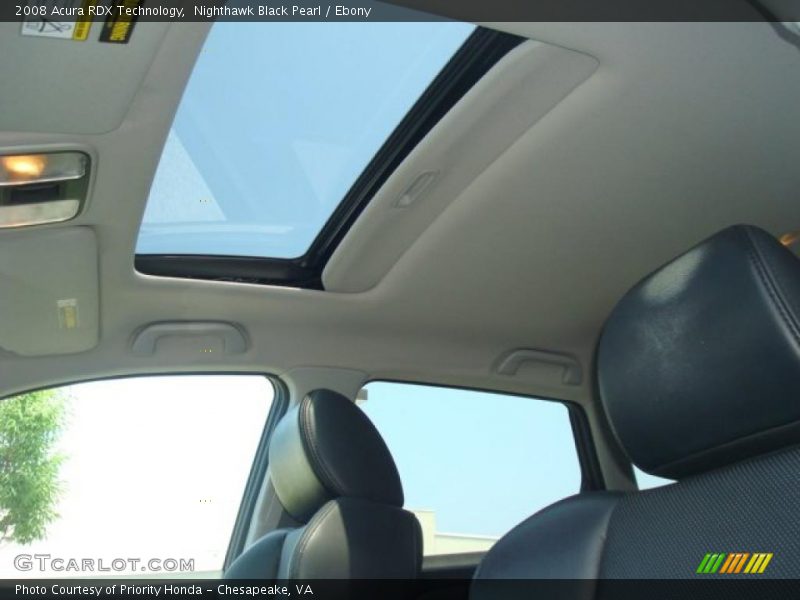 Nighthawk Black Pearl / Ebony 2008 Acura RDX Technology