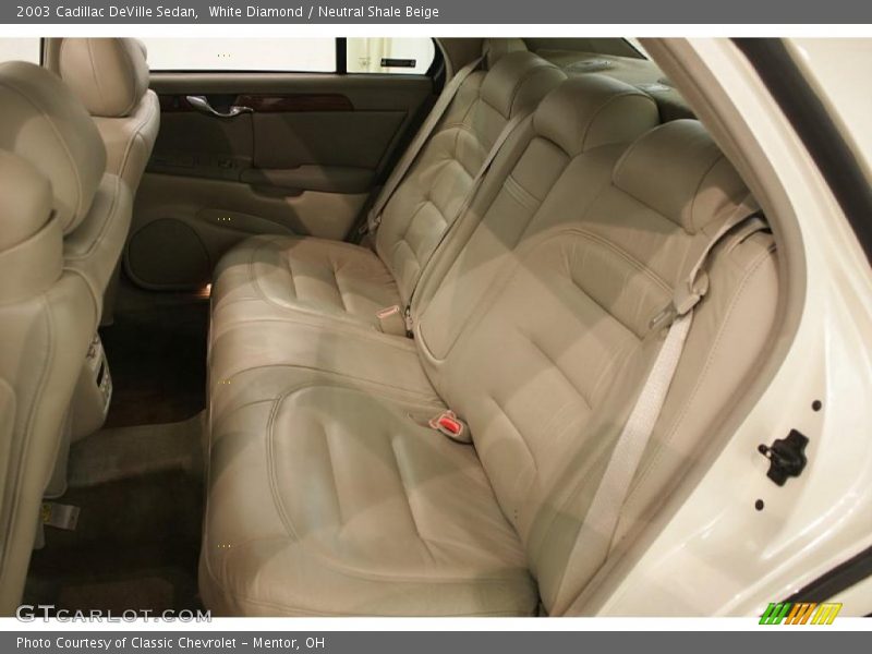 White Diamond / Neutral Shale Beige 2003 Cadillac DeVille Sedan